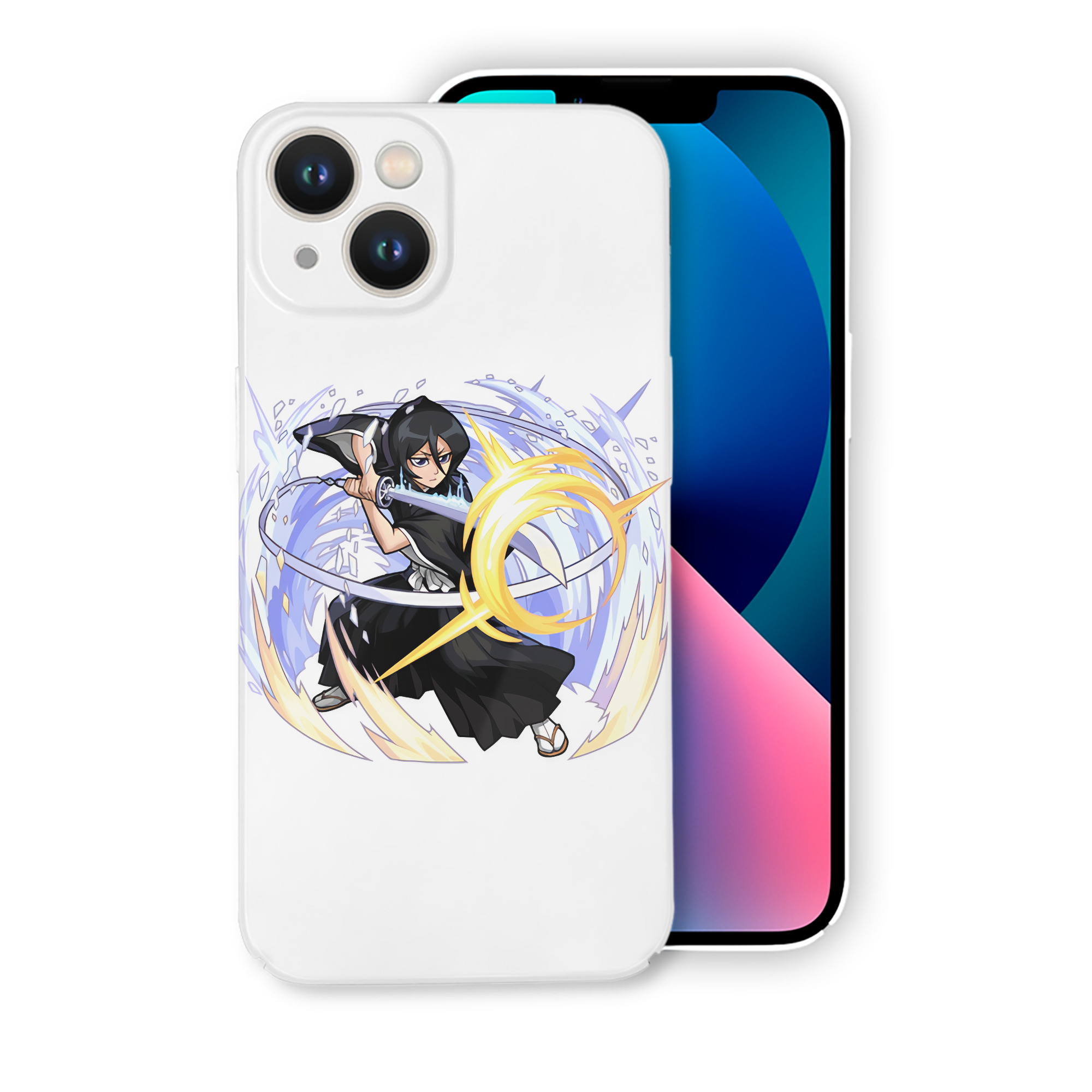 （画像用） ブリーチ 朽木ルキア BLEACH Kuchiki Rukia 【iPhone 14シリーズ対応】ハードケース